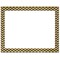Pacon Ucreate Poster Board - Black and Gold Chevron, 22" x 28"